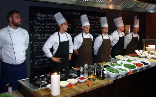 Restauracja Cucinia - zespół kucharzy