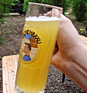 Podróż soczysta berlińsko-paryska - piwo w Eschenbrau