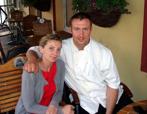 Ustka z brytyjskim akcentem - szef kuchni restauracji Molo z żoną