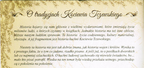 O tradycjach Kociewia Tczewskiego