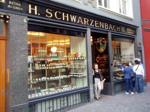 Zurych - sklep kolonialny (Schwarzenbach)