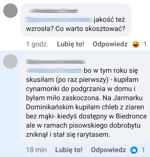 Dyskusja o ofercie jarmarku w Gdańsku