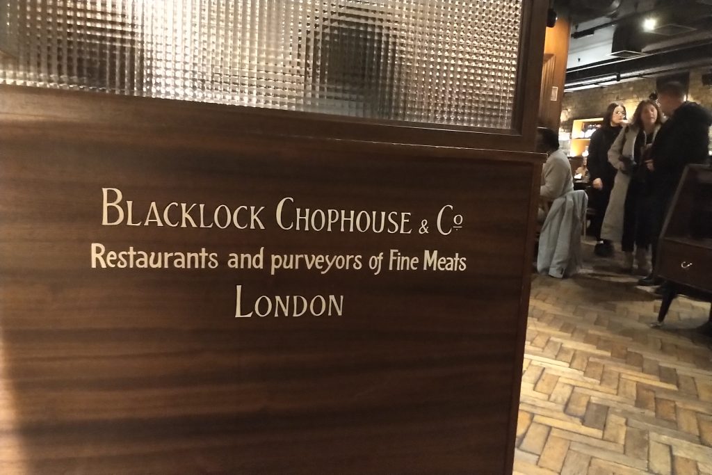 Blacklock, Londyn